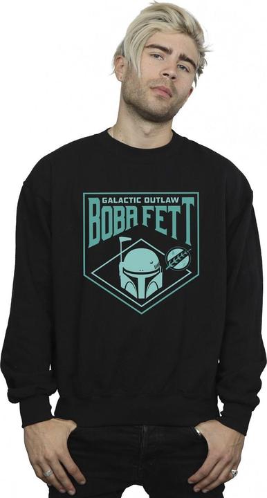 Produktbild Star Wars The Book Of Boba Fett Galactic Helm Chest Sweatshirt (L)