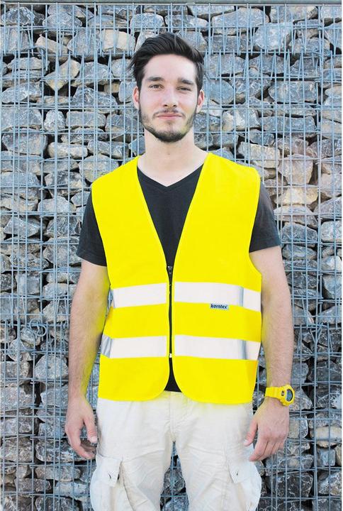 Image du produit Korntex Gilet de sécurité avec fermeture à glissière (XXL)