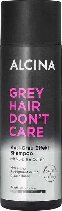 Image du produit Alcina GREY HAIR DON'T CARE Shampooing à effet anti-grisonnement (200 ml, Shampoing liquide)