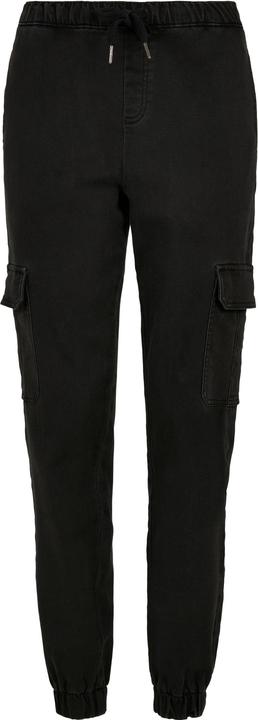 Urban Classics Ladies Knitted Denim High Waist Cargo Pants
