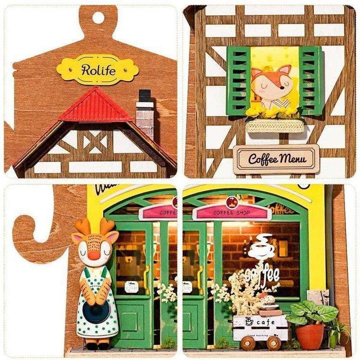 Actual product image Rolife DS020 - Lazy Coffee House