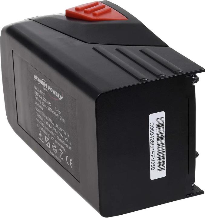 Actual product image AccuCell Battery suitable for tool HILTI TE 6-A36 (not TE 6-A) / type B 36/3.0 only Li-Ion version (36 V)