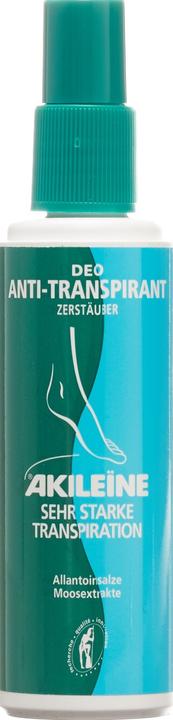 Actual product image Akileïne Green Biactif (Foot deodorant & powder, 100 ml)