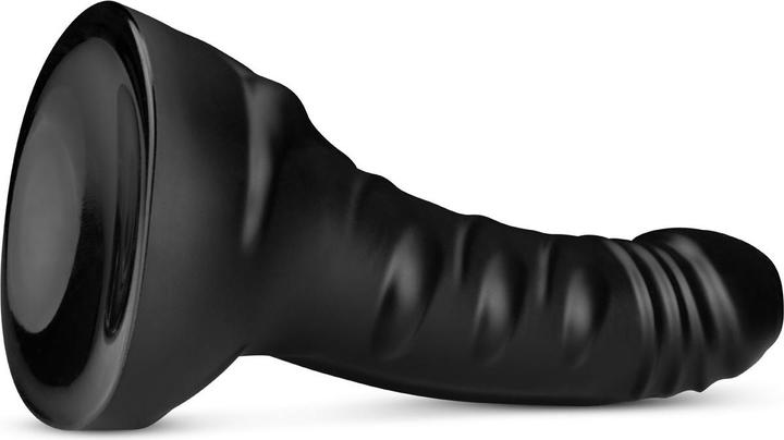Actual product image Buttr Black Hawk Curved Anal Dildo