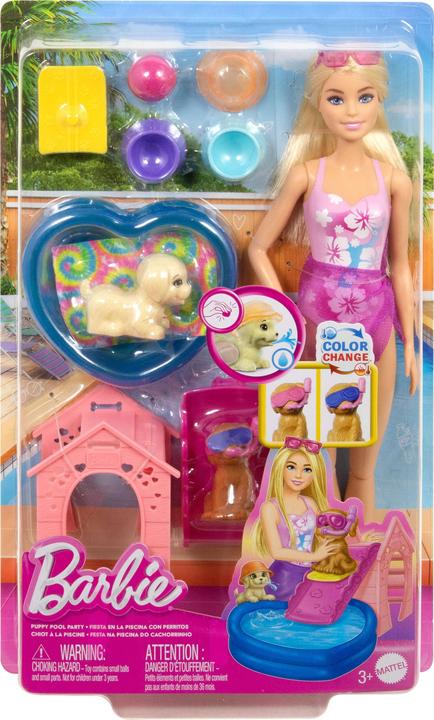 Image du produit Barbie Puppy Pool Party - Aloha Blonde