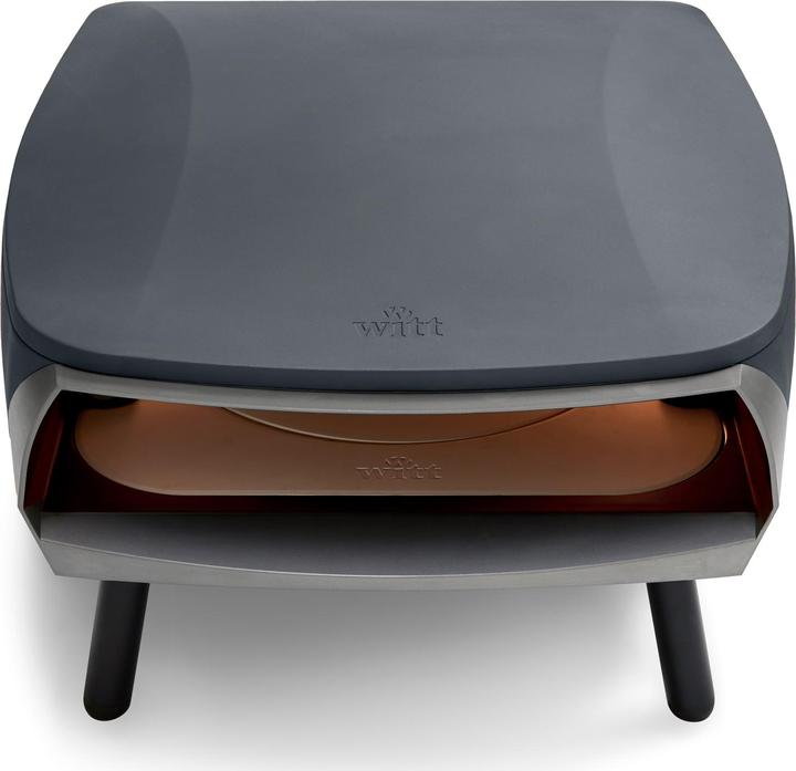 Immagine prodotto Forno a gas per pizza Etna Rotante grigio opaco (Forno per pizza a gas)