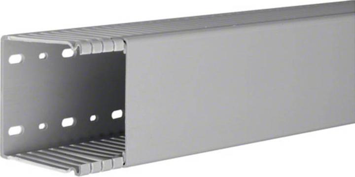 Actual product image Hager TEHALIT wiring duct BA6 80080B gr (Duct, 200 cm)