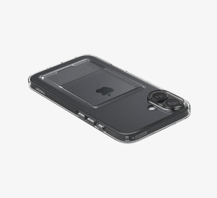 Actual product image Spigen Crystal Slot iPhone 16 Case Crystal Clear (Apple iPhone 16)
