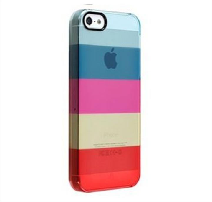 Actual product image Uncommon Deflector Case for iPhone 5/5S/SE Life Saver Stripe (Apple iPhone 5, Apple iPhone 5s, Apple iPhone SE)