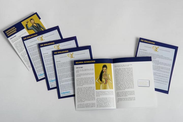 Produktbild Mord Couture. Krimi-Rollenspiel und Kochbuch. Das perfekte Krimi-Event für Zuhause. Für 6 Spieler (Deutsch)