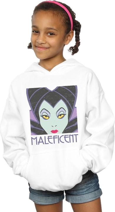 Image du produit Disney - Sweat à capuche MALEFICENT CROPPED HEAD - Fille (116)
