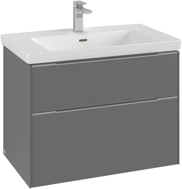Actual product image Villeroy & Boch Subway 3.0, 772x576x478 mm, washbasin cabinet, 2 drawers, C574L2