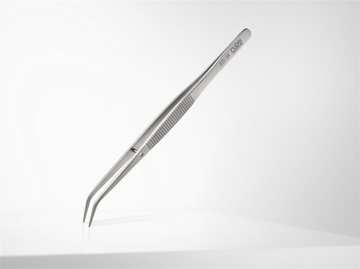 Produktbild Rubis Pinzette, Rillen spitz, Inox