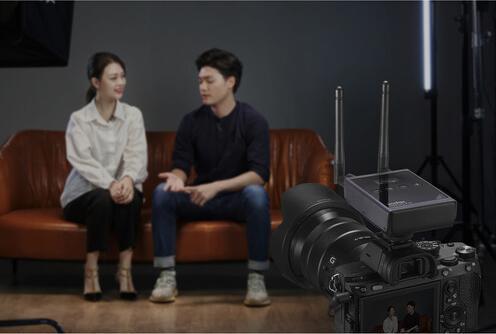 Image du produit Godox Camera-Mount Wireless Omni Lavalier-Mic TYPE-C Port(5V)