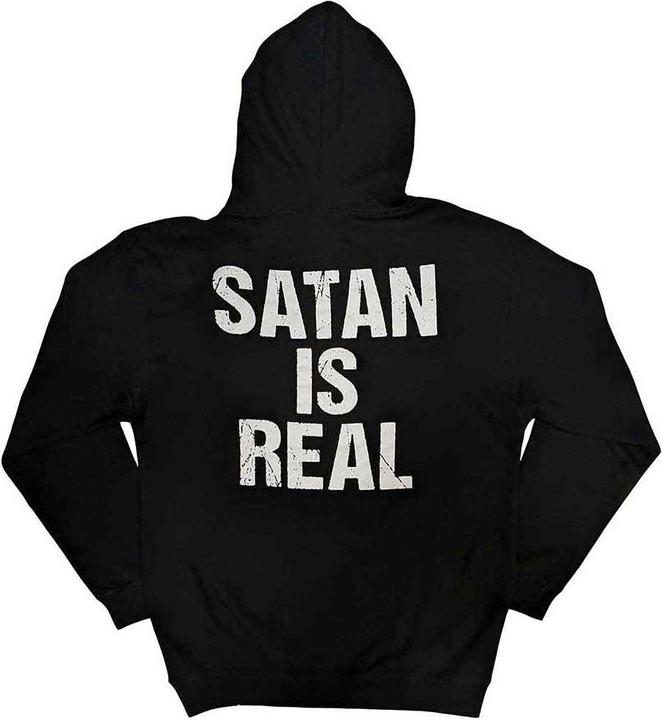 Actual product image Kreator Unisex Adult Satan Is Real Hoodie (L)