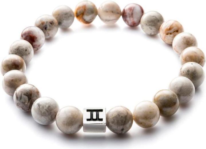 Image du produit Gemini Agate classique gris crazy (19 cm, Acier inoxydable)