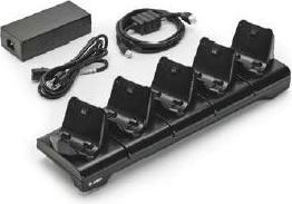 Zebra 5 SLOT PRINT CRADLE PSUandEU C (1 Pcs.)
