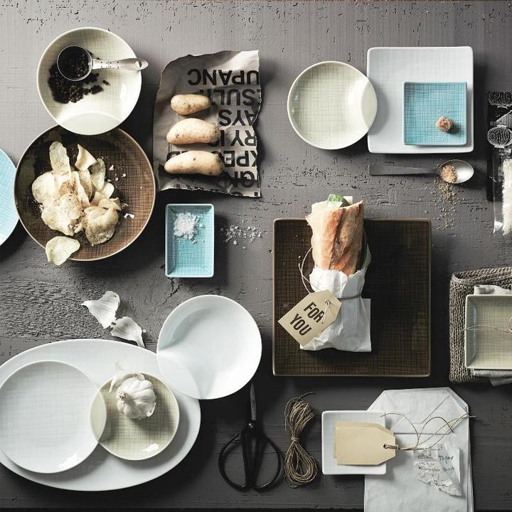 Image du produit Rosenthal Plaque de drapeau de 23 cm de profondeur (1 x, 23 cm)
