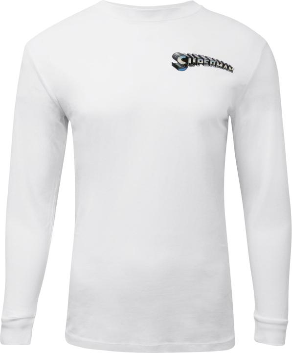 Actual product image Superman Man Of Steel Tshirt Long Sleeve (M)
