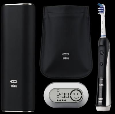 Actual product image Oral-B TriZone 7000 Black SmartSeries