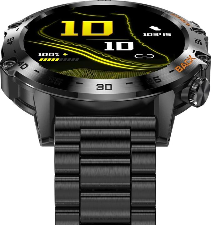 Produktbild Gravity SMARTWATCH MĘSKI GT9-2 - WYKONYWANIE POŁĄCZEŃ, CIŚNIENIOMIERZ (sg021b) (48 mm)