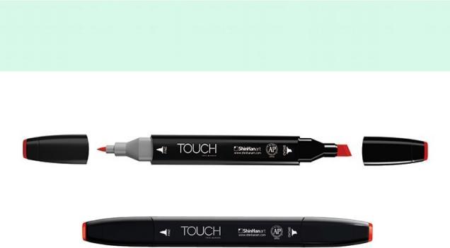 Actual product image Shinhan Felt-tip pen 172 Spectrum Green double tip (Jade Green, 6 mm)