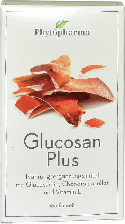 Actual product image Phytopharma Glucosan PLUS with glucosamine and chondroitin for the joints (160 Piece, Capsules, 127 g)