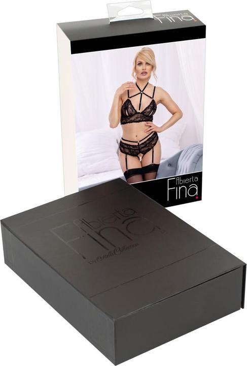 Produktbild Abierta Fina BH Set schwarz M (M)