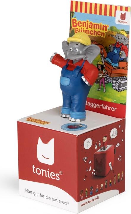 Actual product image Tonies Benjamin as dredger driver (German)