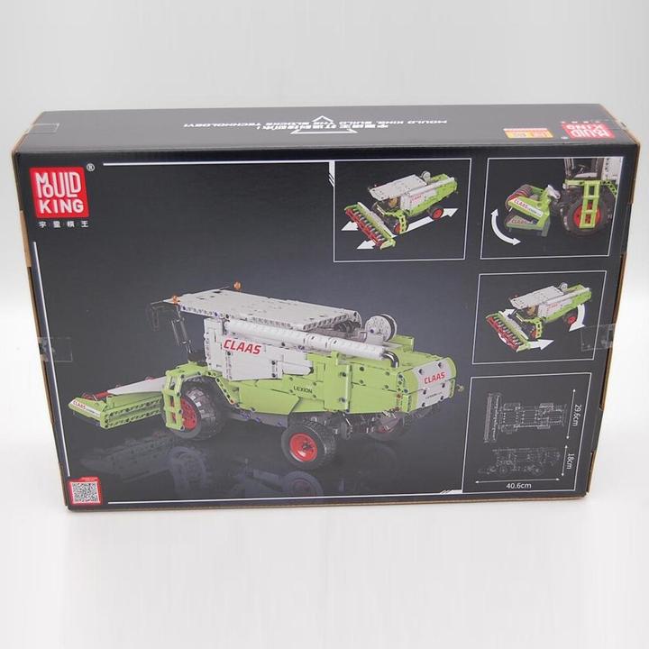 Actual product image Mould King Claas Lexion 760 harvester