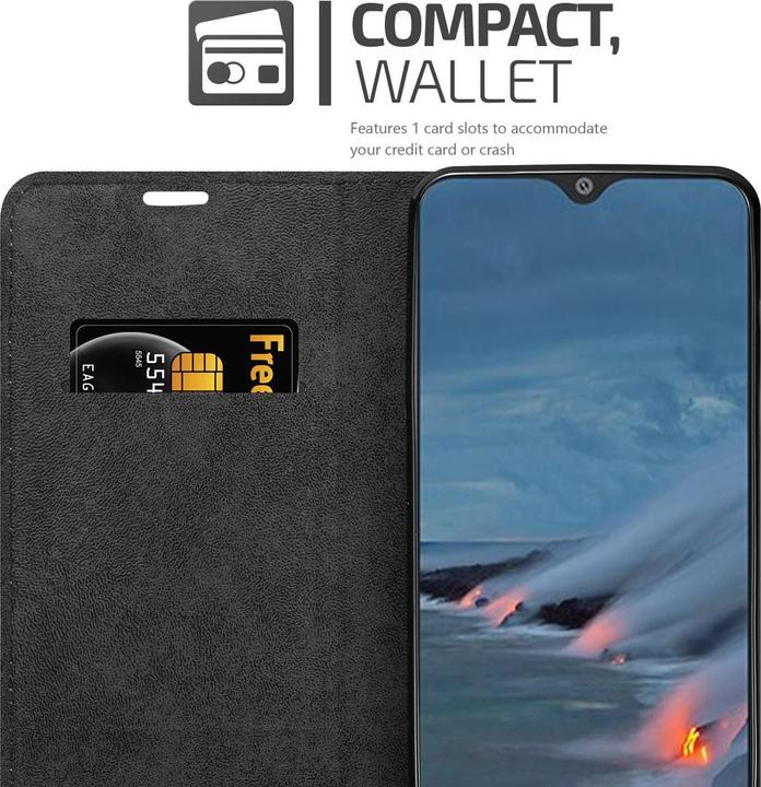 Actual product image Cadorabo Book Invisible Magnet Cover (Huawei P30)