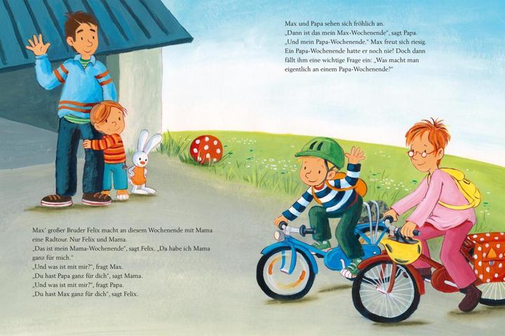 Immagine prodotto Max-Bilderbücher: Max und das Papa-Wochenende (Tedesco, Christian Tielmann, Sabine Kraushaar, 2024)