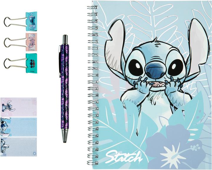Image du produit NoName Set d'écriture Stitch Fashion (A5, Couverture rigide)