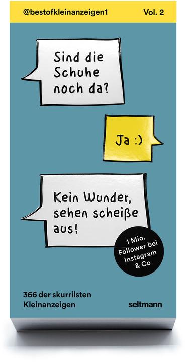 Produktbild Seltmann Best-Of Kleinanzeigen Vol. 2 (Deutsch)