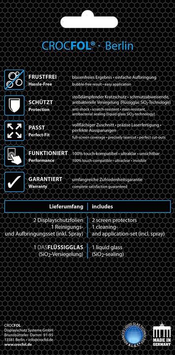 Produktbild Crocfol Die Folie (2 Stück, Samsung Galaxy Note 8)