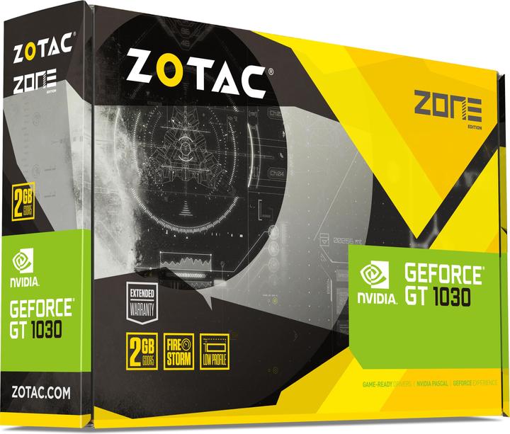 Image du produit Zotac GT 1030 Édition Zone (2 Go)