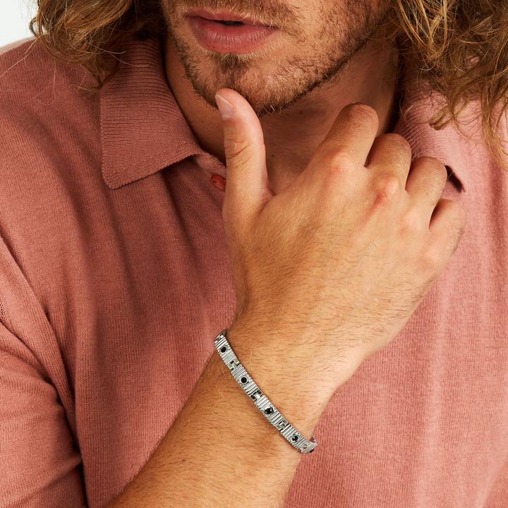 Produktbild Morellato Steel bracelet for men Urban SABH31 (21 cm, Edelstahl)