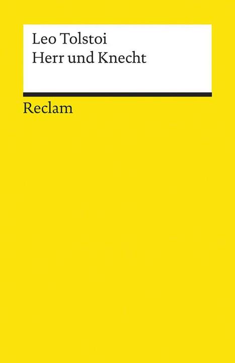 Image du produit Herr und Knecht (Allemand, Leo Tolstoï, 1986)