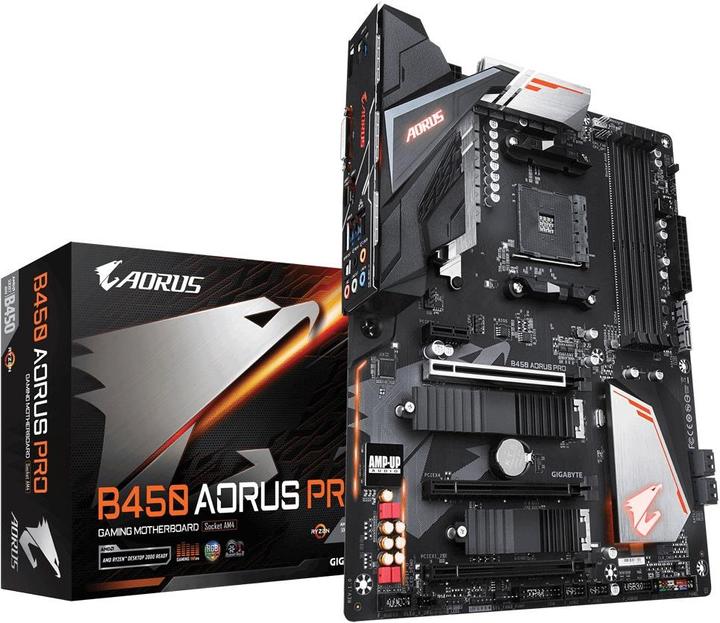 Gigabyte B450 Aorus Pro (AM4, AMD B450, ATX)