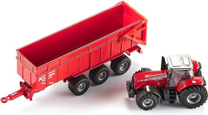 Image du produit Siku Massey Ferguson avec remorque