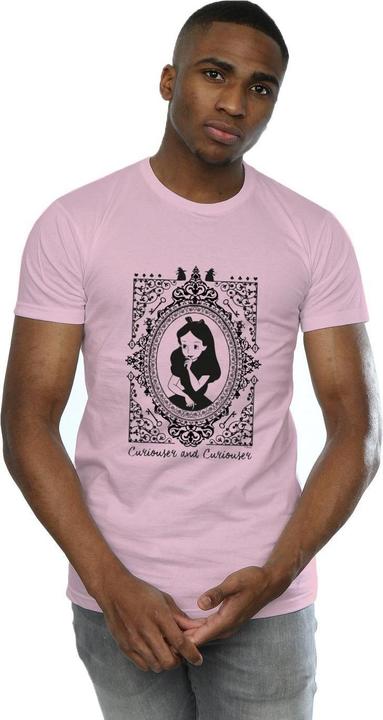 Actual product image Disney Mens Alice In Wonderland Frame T-Shirt (M)