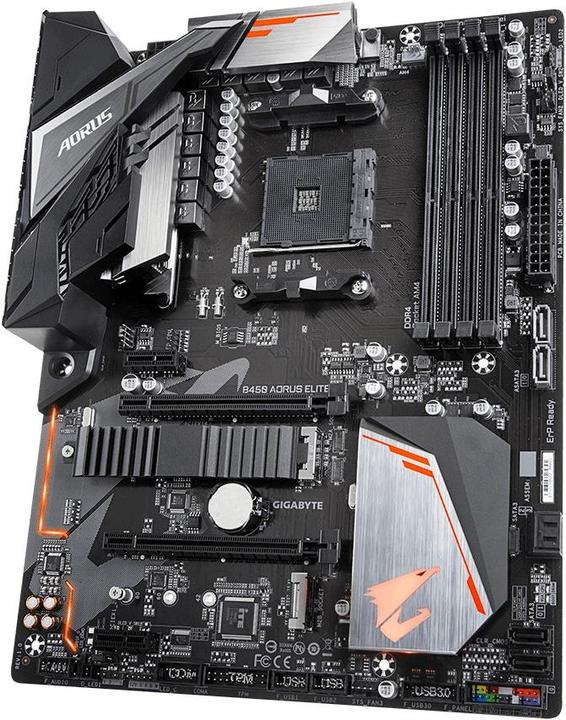 Gigabyte B450 Aorus Elite (AM4, AMD B450, ATX)