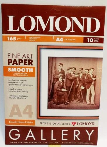 Immagine prodotto Lomond Carta per belle arti Gallery Smooth 165g/m2 A4, 10 fogli, Bianco naturale (165 g/m², A4, 10 x)