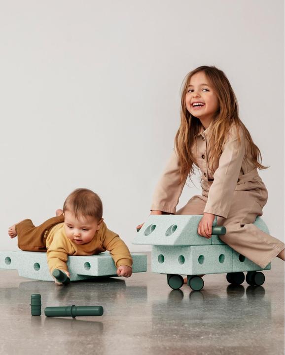 Image du produit Modu Explorer-Set - Jeu de construction Jouet d'équilibre, toboggan, bascule
