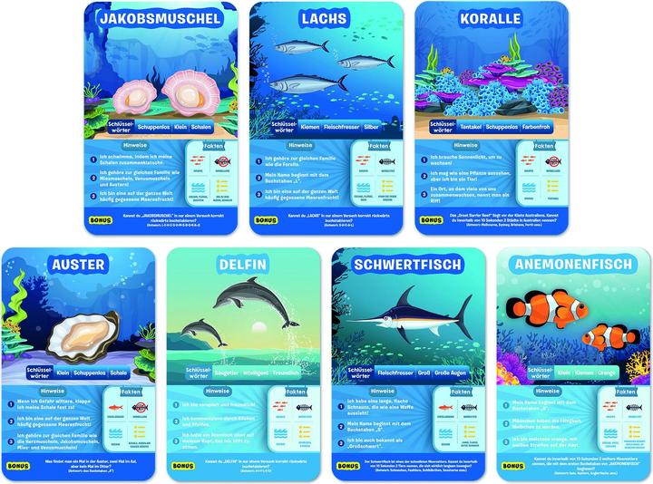 Actual product image Skillmatics 10 times guess marine animals, d (German)