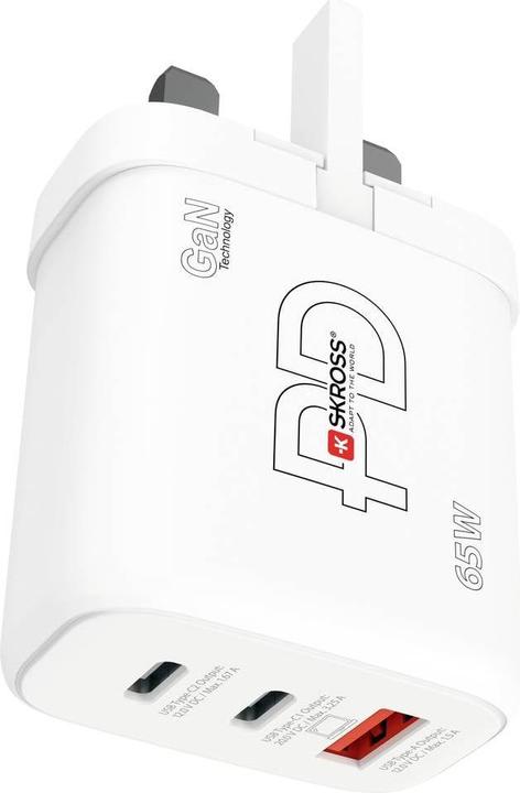 Image du produit Skross Chargeur de puissance 65W GaN UK (65 W)