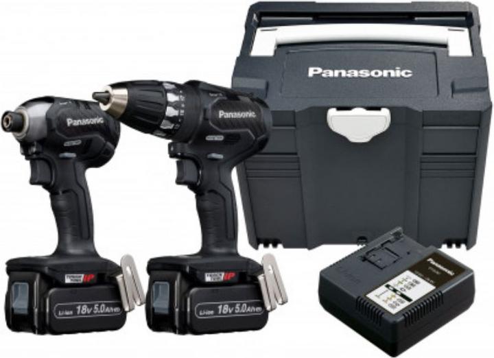 Produktbild Panasonic Bohrschrauber EY74A3 + Schlagschrauber EY75A8 (Akkubetrieb)