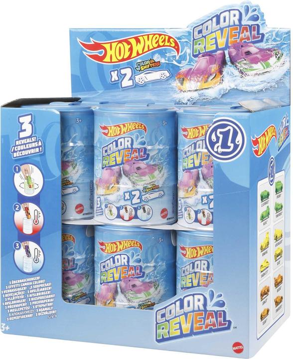 Produktbild Hot Wheels Color Reveal 2er-Sortiment