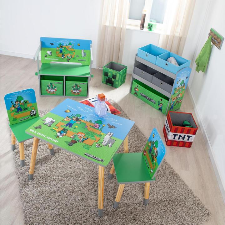 Actual product image Phoenix Minecraft bench/game table (Children bench)