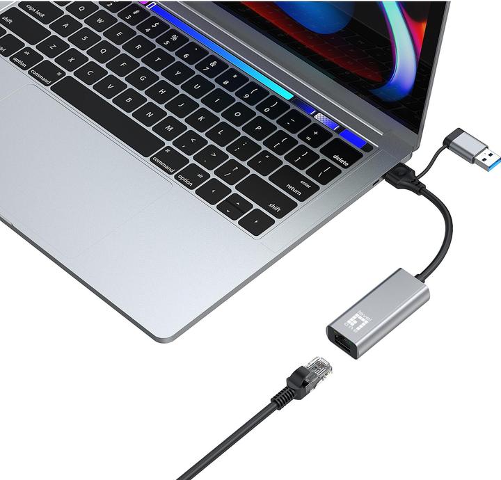 Immagine prodotto LevelOne USB-0423 (USB-C, USB, RJ45 2.5 Gigabit Ethernet (1x))